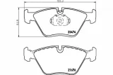 klocki-hamulcowe-bmw-przod-e34-e36-e46-m3-m5-texta-stan-nowy