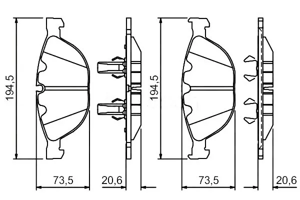 klocki-hamulcowe-bmw-przod-e60-e63-m5-m6-bosch-stan-nowy