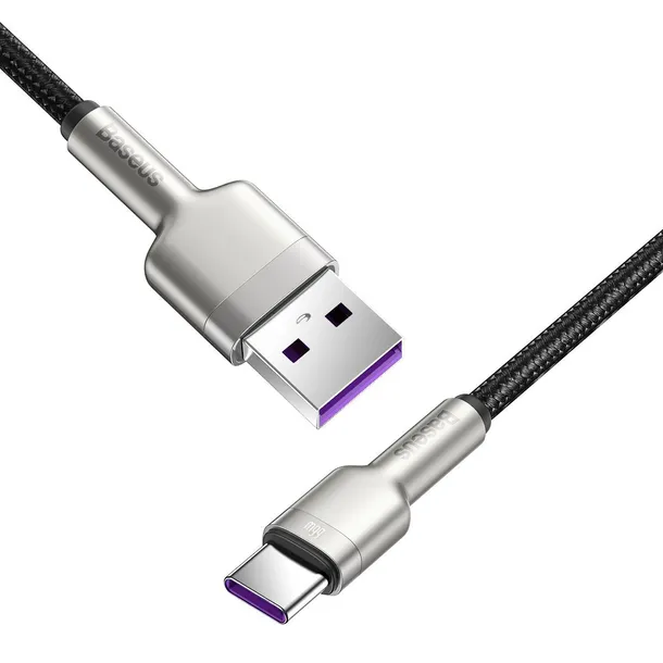 kabel-usb-do-usb-c-baseus-cafule-66w-1m-czarny-stan-nowy