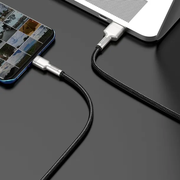 kabel-usb-do-usb-c-baseus-cafule-66w-1m-czarny-stan-nowy