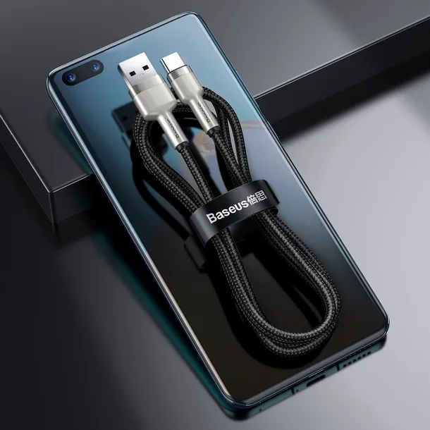 kabel-usb-do-usb-c-baseus-cafule-66w-1m-czarny-stan-nowy