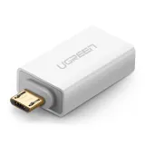 adapter-usb-do-micro-usb-ugreen-us195-otg-bialy