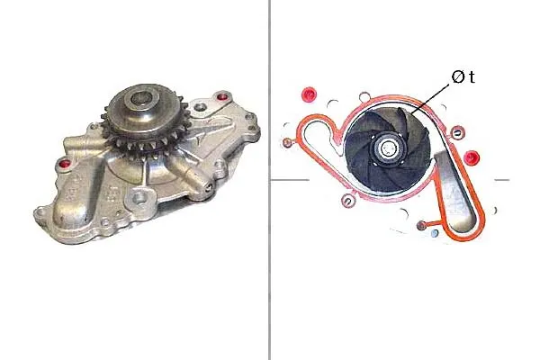 pompa-wody-chrysler-valeo-stan-nowy