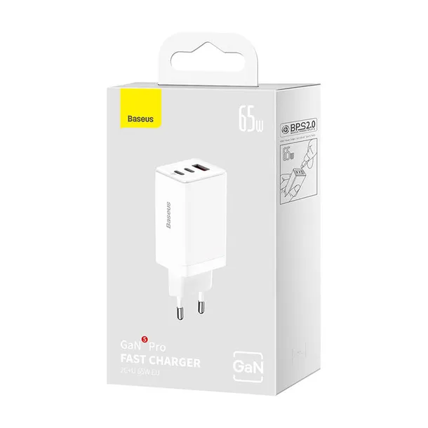 ladowarka-sieciowa-baseus-gan5-pro-2xusb-c-usb-65w-biala-stan-nowy
