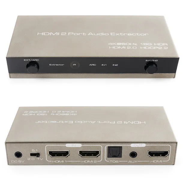 extractor-2x-hdmi-hdmi-audio-arc-4k-sph-sae06-stan-nowy