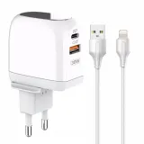 ladowarka-usb-30w-panel-led-kabel-usb-c-lightning-stan-nowy