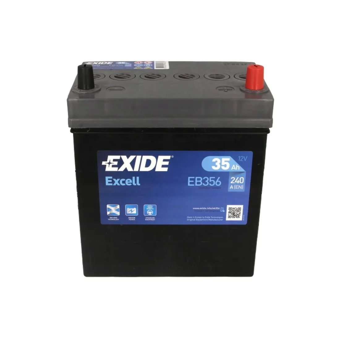 akumulator-exide-excell-35ah-240a-p-stan-nowy