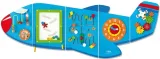duzy-edukacyjny-panel-scienny-samolot-stan-nowy