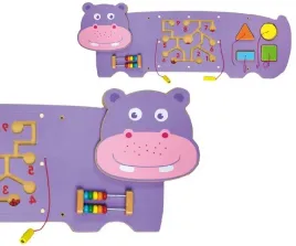 edukacyjny-panel-scienny-hipopotam