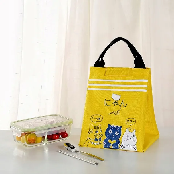 torba-termiczna-lunch-box-zolta-stan-nowy