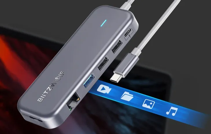 adapter-11w1-hub-usb-c-blitzwolf-bw-th11-stan-nowy-liczba-portow-11