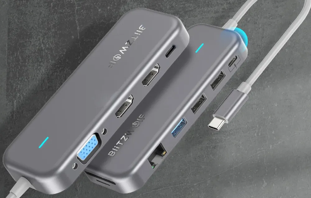 adapter-11w1-hub-usb-c-blitzwolf-bw-th11