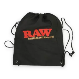 materialowy-plecak-raw-drawstring-bag-czarny