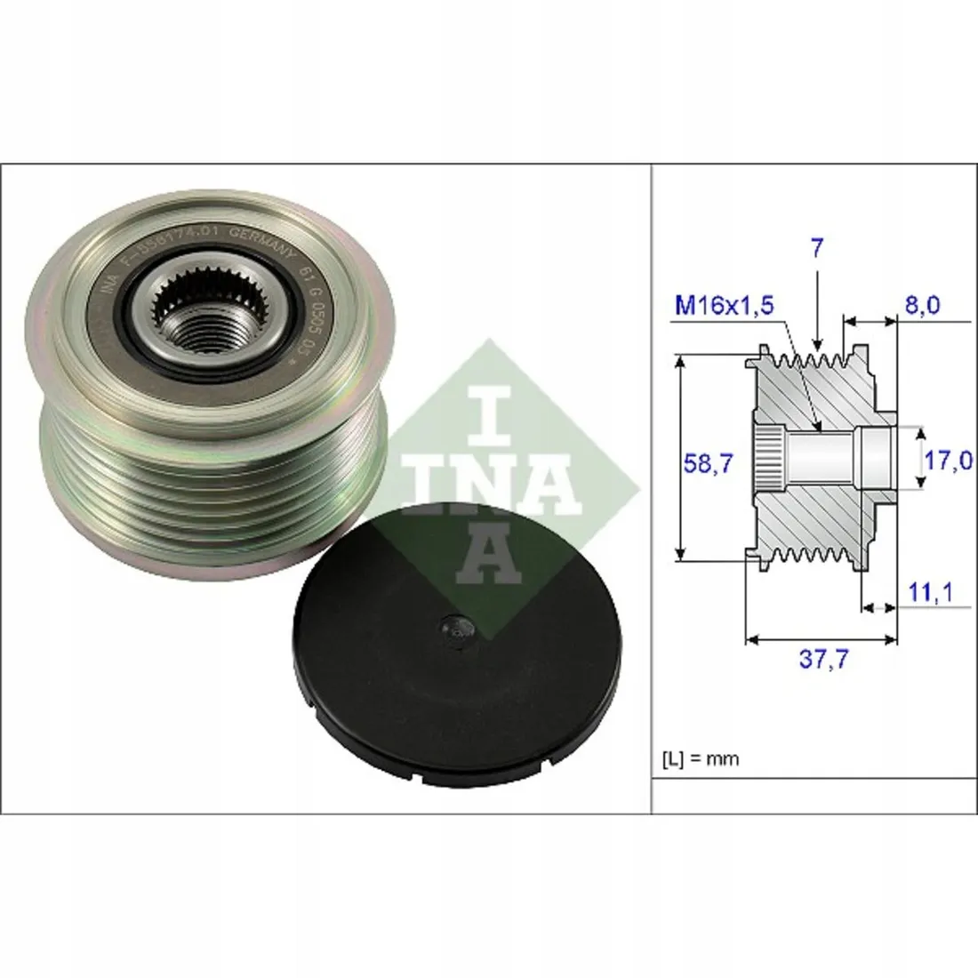 kolo-pasowe-alternatora-ford-ranger-transit-tran