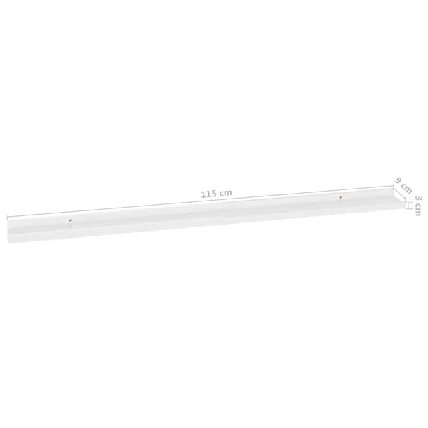 polki-scienne-2-szt-polysk-biale-115x9x3cm-stan-nowy