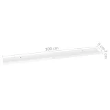 polki-scienne-4-szt-polysk-biale-100x9x3cm-stan-nowy