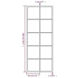 lustro-scienne-czarne-100x40cm-metal-stan-nowy