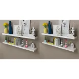 polki-scienne-4-szt-biale-120cm