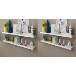 polki-scienne-4-szt-biale-120cm