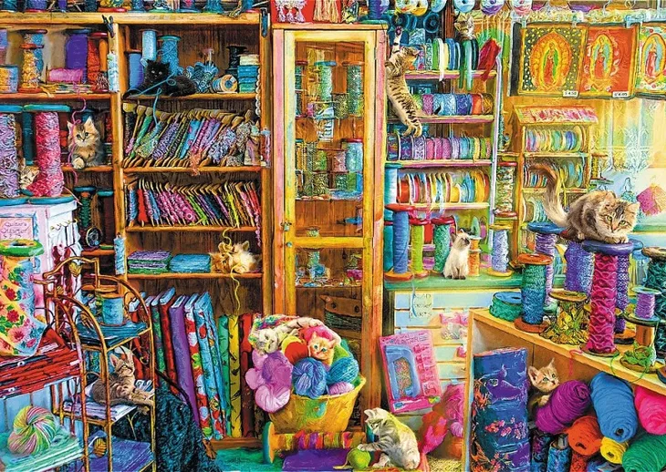 trefl-puzzle-2000-el-koci-raj-stan-nowy