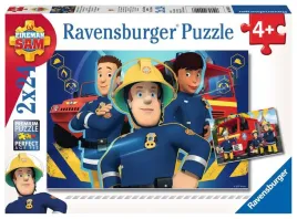 ravensburger-puzzle-2x24-el-strazak-sam