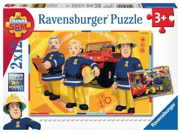 ravensburger-puzzle-2x12el-strazak-sam