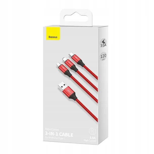 kabel-usb-rapid-series-do-usb-c-lightning-micro-stan-nowy-kolor-czerwony