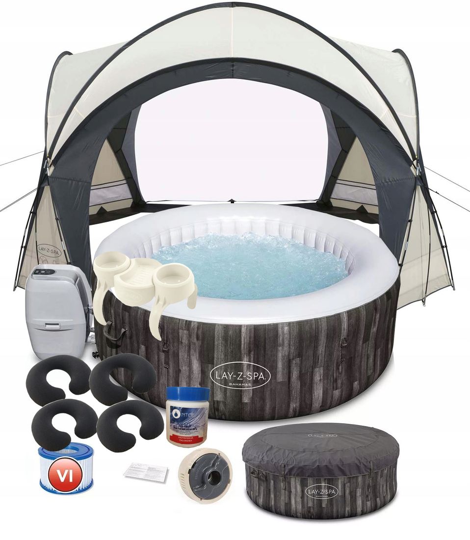 BESTWAY 60005 BAHAMAS SPA HYDROMASAŻ +ALTANA 60305 - ERLI.pl
