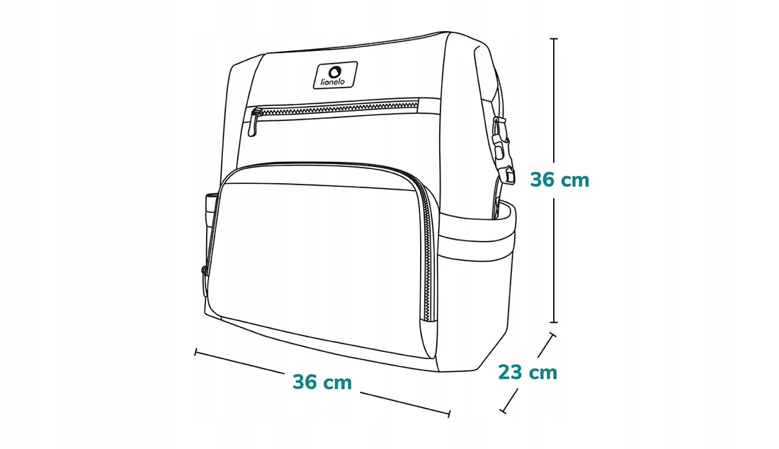 lionelo-duza-plecak-torba-cube-do-wozka-grey