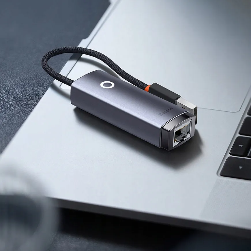 baseus-adapter-usb-rj45-lan-100mbps-szary
