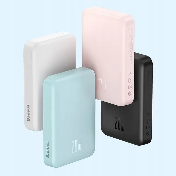 baseus-power-bank-usb-c-pd-20w-magsafe-do-iphone-stan-nowy-kolor-rozowy