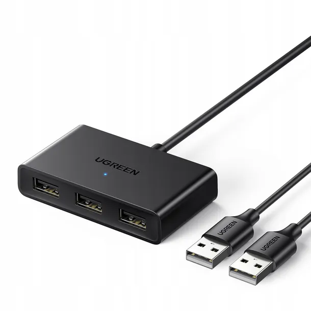 ugreen-przelacznik-adapter-switch-2x-usb-do-3xusb-stan-nowy-waga-z-opakowaniem-0-1-kg