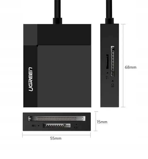 ugreen-czytnik-kart-usb-3-0-sd-micro-sd-cf-ms-waga-z-opakowaniem-0-15-kg