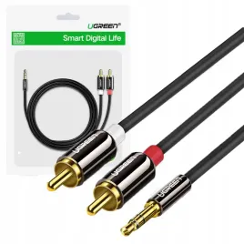 ugreen-kabel-adapter-2xrca-do-mini-jack-35mm-2m