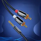 ugreen-kabel-adapter-2xrca-do-mini-jack-35mm-2m-marka-ugreen