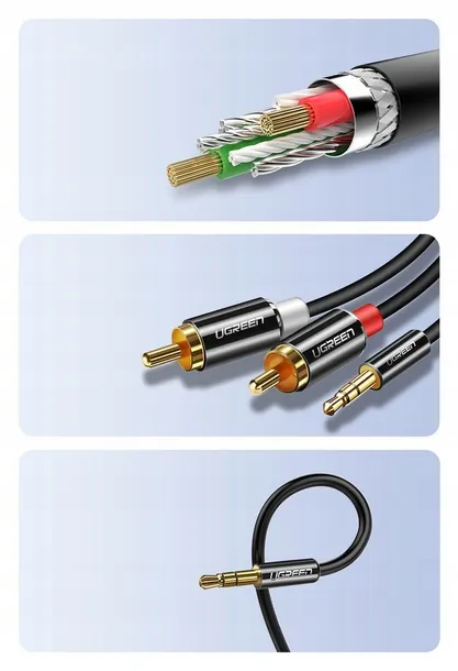 ugreen-kabel-adapter-2xrca-do-mini-jack-35mm-2m-stan-nowy-waga-z-opakowaniem-6-1-kg