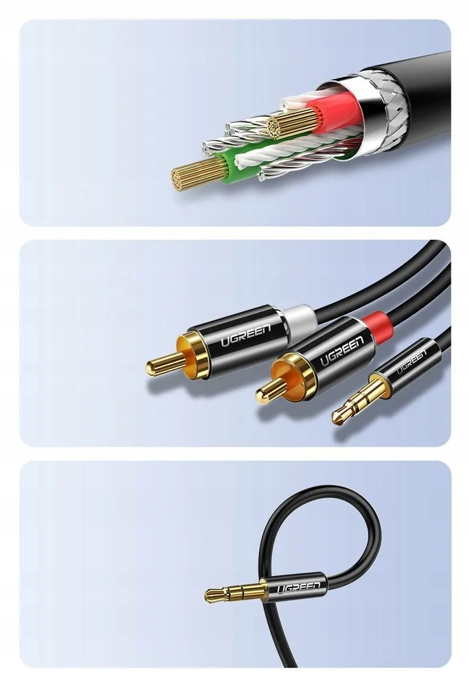 ugreen-kabel-adapter-2xrca-do-mini-jack-35mm-2m