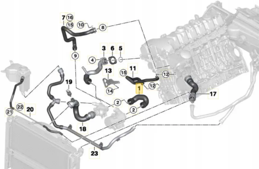 przewod-chlodni-bmw1-e81-e82-e88-3-e90-e91-e92-e93