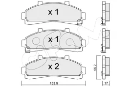 klocki-hamulcowe-ford-explorer-91-cifam