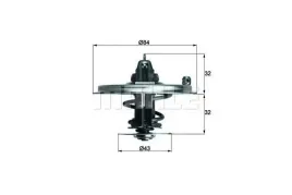 termostat-bmw-85c-e32-e34-e38-behr