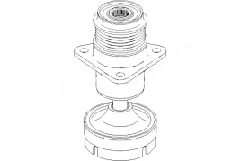 kolo-pasowe-alternatora-ford-topran