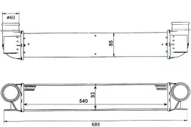 intercooler-bmw-e39-20-30d-nrf