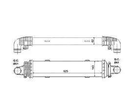 intercooler-mercedes-c-e-class-nrf