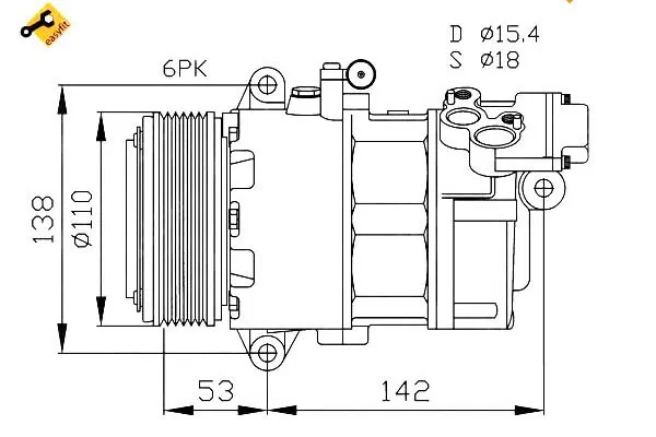 sprezarka-klimatyzacji-bmw-e46-nrf
