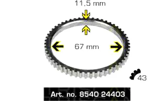pierscien-abs-opel-triscan