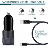 ailkin-ladowarka-samochodowa-kabel-usb-c-2m-stan-nowy