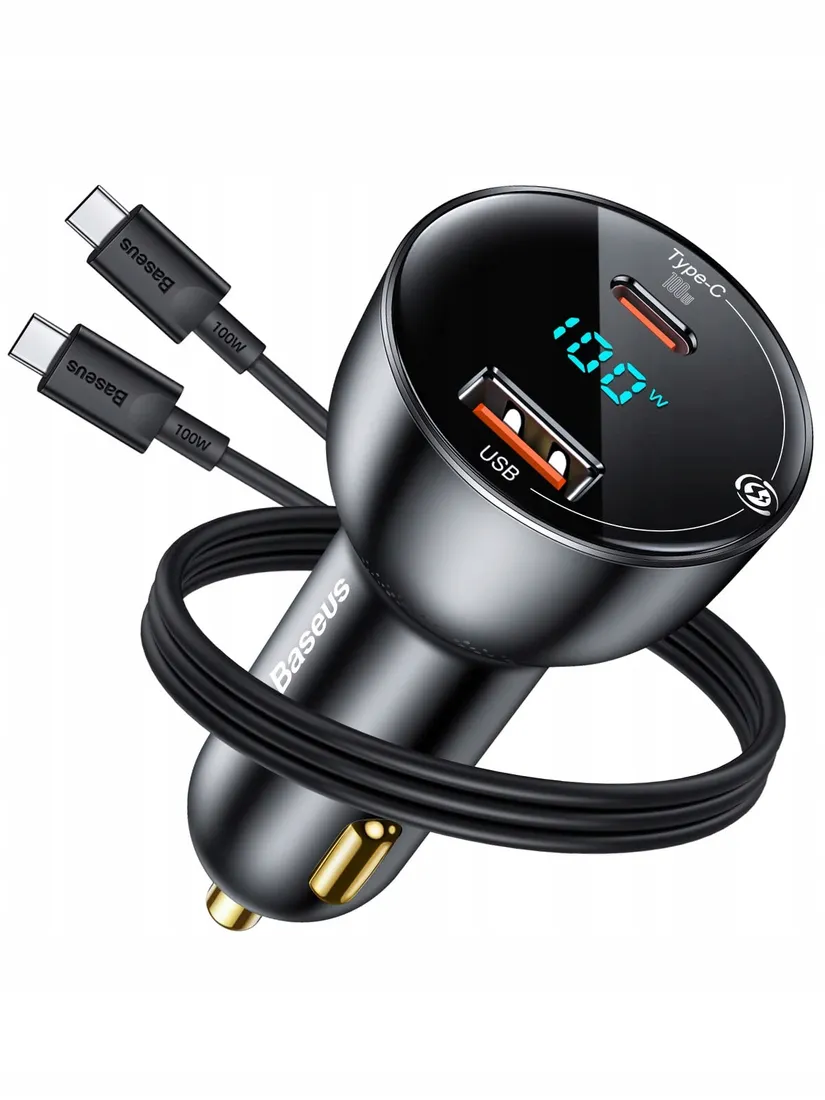 baseus-ladowarka-samochodowa-100w-usb-c-kabel