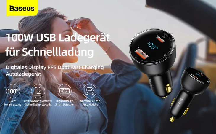 baseus-ladowarka-samochodowa-100w-usb-c-kabel-stan-nowy