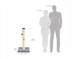 basic-slupek-do-drapania-drapak-dla-kota-81cm-liczba-poziomow-1