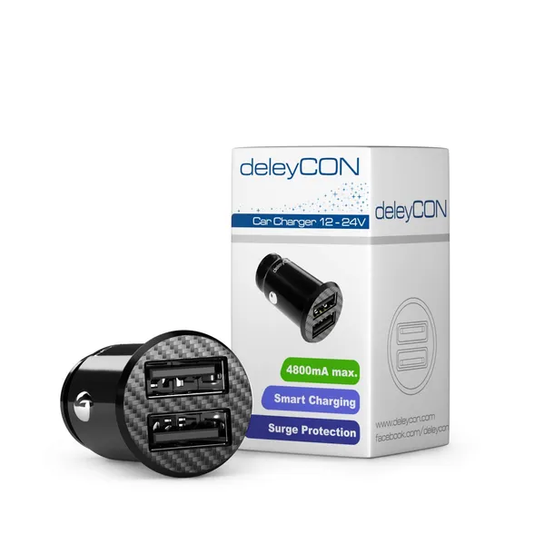 deneycon-ladowarka-samochodowa-4-8a-mini-usb-stan-nowy